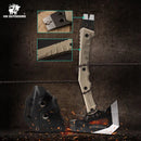 HX OUTDOORS GUARDIANS FT-02 – 13" 420 Bushcraft Hatchet with TAN G10 Handle