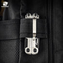 HX OUTDOORS HAWKX GQ-26 – 6.3" Multi-Tool with 7Cr17 Blade, Silver 3Cr13 Handle & 15 Functions