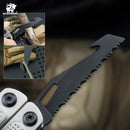 HX OUTDOORS HAWKX GQ-26 – 6.3" Multi-Tool with 7Cr17 Blade, Silver 3Cr13 Handle & 15 Functions