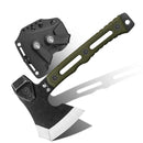 HX OUTDOORS MINI IRONSIDE FT-15mini – 10.24" 420 Hatchet with Green G10 Handle