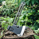 HX OUTDOORS MINI IRONSIDE FT-15mini – 10.24" 420 Hatchet with Green G10 Handle