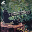 HX OUTDOORS MINI IRONSIDE FT-15mini – 10.24" 420 Hatchet with Green G10 Handle