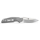 HX OUTDOORS Rock Fluorite TD-15T – 2.95" D2 Titanium Liner Lock Pocket Knife