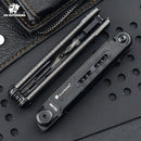 HX OUTDOORS SWIFTTRAIL GQ-28B – 6.89" Multi-Tool with 7Cr17 Blade, 2Cr13 Handle & 8 Functions