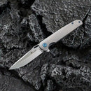 HX OUTDOORS VULCAN ZD-117S – 3.1" D2 Titanium Liner Lock Pocket Knife