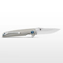 HX OUTDOORS VULCAN ZD-117S – 3.1" D2 Titanium Liner Lock Pocket Knife