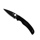 Spyderco Native Chief Lightweight C244SBBK Black DLC CTS BD1N SpyderEdge Blade With Black FRN Handle