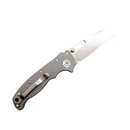 Demko Knives AD20.5 20CV Sharksfoot Blade with Smooth Titanium Handle