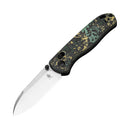 Kizer Anzo Drop Bear Clutch Lock Folding Knife 2.97in 20CV Stonewashed Blade Fatcarbon Toxic Storm Handles