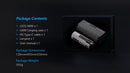 Imalent LD35 Micro Arc 1200 Lumen Rechargeable EDC Flashlight with Wireless Charging Box