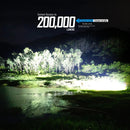 Imalent MS32W 200,000 Lumen Rechargeable Warm LED Flashlight – Brightest Handheld Flashlight in the World