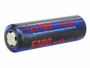 JETBeam HL51 21700 5100mAh 3.6V Unprotected Lithium Ion Button Top Battery