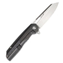 Kansept Shard K1006A22 open position showing CPM-S35VN reverse tanto blade