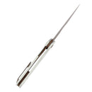 Kansept Egress K1033B3 white G10 handle scales