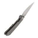 Kansept Fenrir K1034C1 blade detail - satin CPM S35VN harpoon