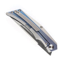 Kansept Naska K1035T3 blue anodized titanium handle scales