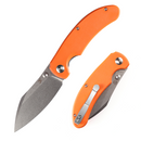 Kansept Nesstreet K1039A5 front view – 3.58" stonewashed CPM-S35VN drop point folding knife