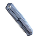 Kansept Integra K1042A3 blue anodized titanium handle scales