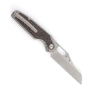 Kansept Tuckamore K1052A2 open position showing CPM 20CV sheepfoot blade