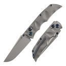 Kansept SIF K1100V1 front view – 3.76" satin CPM S35VN drop point folding knife