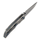 Kansept SIF K1100V1 dimpled orange peel titanium handle scales