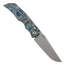 Kansept SIF K1100V2 open position showing CPM S35VN drop point blade