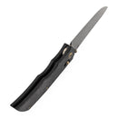 Kansept SIF K1100V4 blade detail – blackwash Damascus drop point