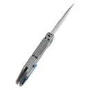 Kansept Hazard K1104H1 Stonewashed Titanium handle detail