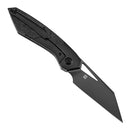 Kansept Strip K1113A1 open position showing MagnaCut Wharncliffe blade