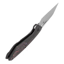 Kansept Strip K1113A2 blade detail – Stonewashed MagnaCut Wharncliffe