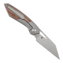Kansept Strip K1113A3 open position showing MagnaCut Wharncliffe blade