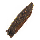 Kansept Halide K1136A5 Copper Carbon Fiber handle scales