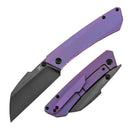 Kansept Contra K1139A5 front view – 3.25" Mirror DLC CPM S90V Sheepsfoot folding knife