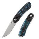 Kansept Reverie K2025A3 front view – 2.92" stonewashed CPM-S35VN clip point folding knife