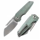 Kansept Rafe K2048A3 front view – 2.6" stonewashed CPM-S35VN wharncliffe folding knife