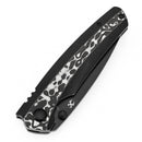 Kansept Raven K2109A1 titanium frame lock detail