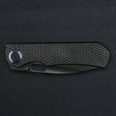 Kunwu Excalibur K709T-4 DLC black TC4 titanium handle scales