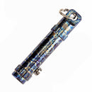 Titanium Lightning Strike Fidget Tool with Keychain