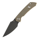 Kansept Fenrir G3034A4 – 2.87" D2 Harpoon Fixed Blade Knife Light Sand G10