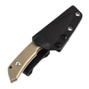 Kansept Fenrir G3034A4 – 2.87" D2 Harpoon Fixed Blade Knife Light Sand G10