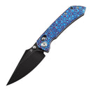 Kansept Fenrir K1034V6 – 3.48" CPM S35VN Harpoon Crossbar Lock Knife with Timascus Handle