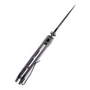 Kansept Fenrir K1034V6 – 3.48" CPM S35VN Harpoon Crossbar Lock Knife with Timascus Handle