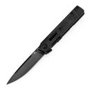 Kansept Kitpu K2123A4 – 2.9" CPM 20CV Mirror DLC Flipper Knife with Blackwash Titanium & Shred Carbon Fiber