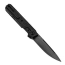 Kansept Kitpu K2123A4 – 2.9" CPM 20CV Mirror DLC Flipper Knife with Blackwash Titanium & Shred Carbon Fiber