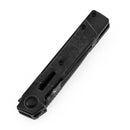 Kansept Kitpu K2123A4 – 2.9" CPM 20CV Mirror DLC Flipper Knife with Blackwash Titanium & Shred Carbon Fiber