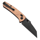 Kansept Main Street K1015V2 – 3.36" CPM S35VN Wharncliffe Crossbar Lock Knife with G-10 & Copper Foil Handle