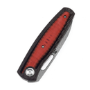 Damascus Spear Point Lock Knife with Handle and Blade