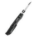 Kansept Model 6 K1022V4 – 3.1" CPM S35VN Sheepsfoot Crossbar Lock Knife with Arctic Storm Carbon Fiber Handle