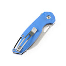 Kansept Model 6 T1022A3 – 3.1" 154CM Wharncliffe Liner Lock Knife with Blue G10 Handle