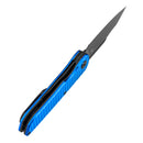 Kansept Nettle T1103A2 – 3.28" 154CM Tanto Liner Lock Knife Blue Anodized Aluminum